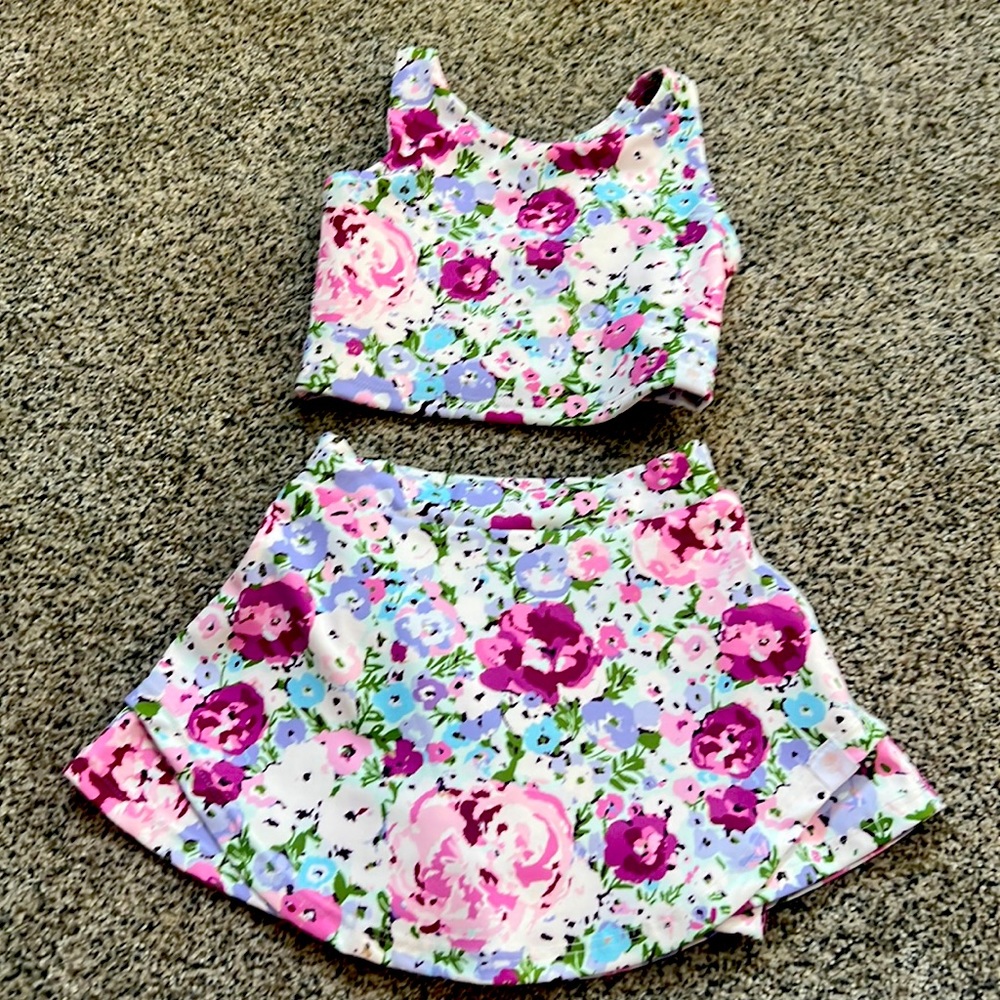 Sweet honey tennis matching outfit